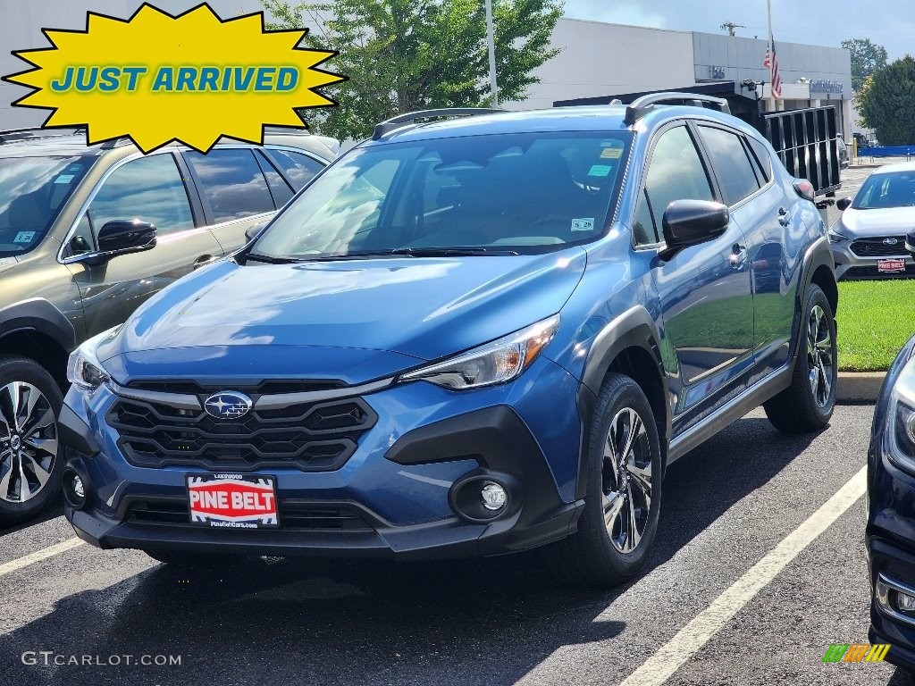 2024 Crosstrek Premium - Horizon Blue Pearl / Gray photo #1