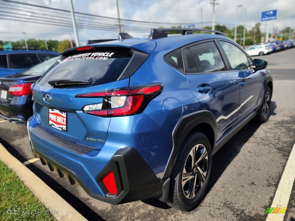 2024 Crosstrek Premium - Horizon Blue Pearl / Gray photo #3