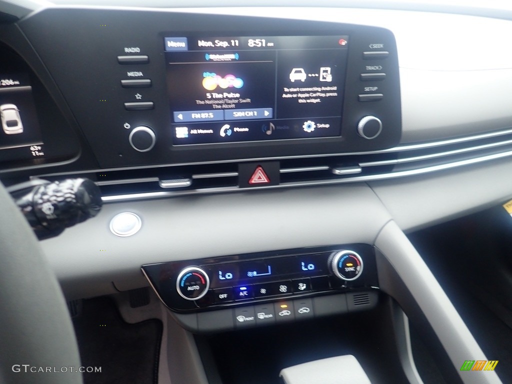 2023 Elantra SEL - Intense Blue / Medium Gray photo #17