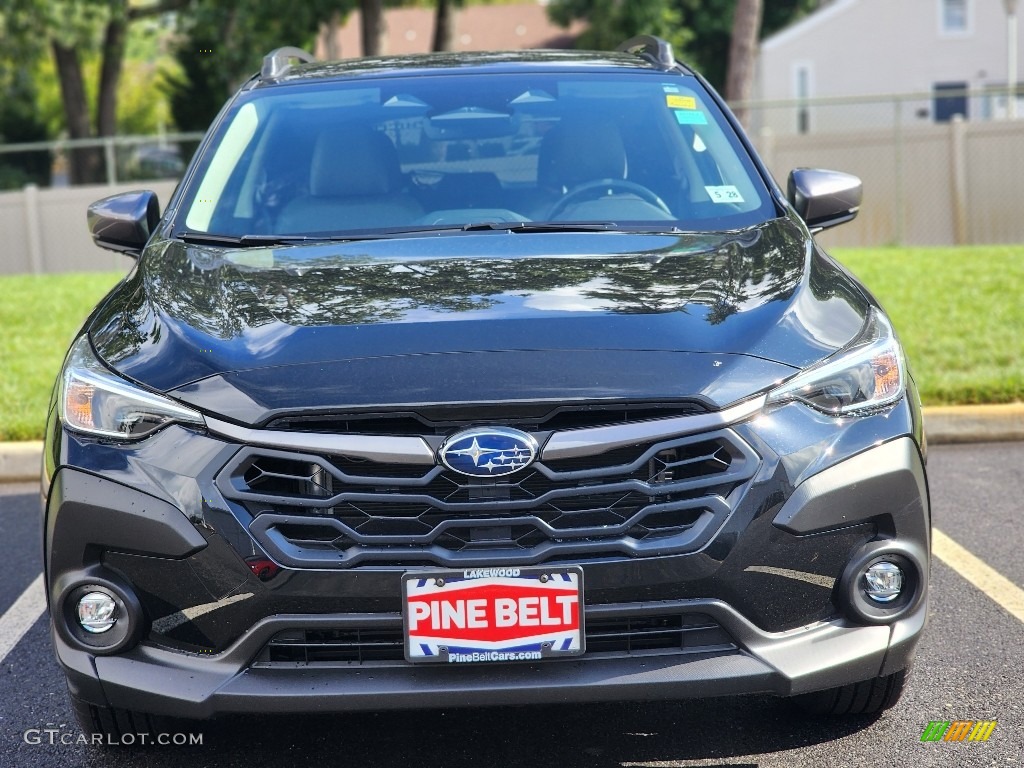 2024 Crosstrek Premium - Crystal Black Silica / Gray photo #2