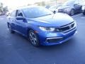 Aegean Blue Metallic - Civic LX Sedan Photo No. 4