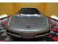 2002 Light Pewter Metallic Chevrolet Corvette Coupe  photo #2