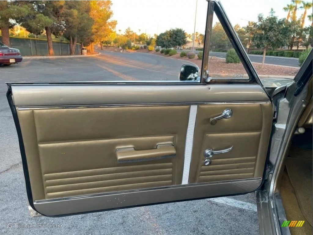 1967 Pontiac Acadian Canso Sport Deluxe Gold Door Panel Photo #146544076