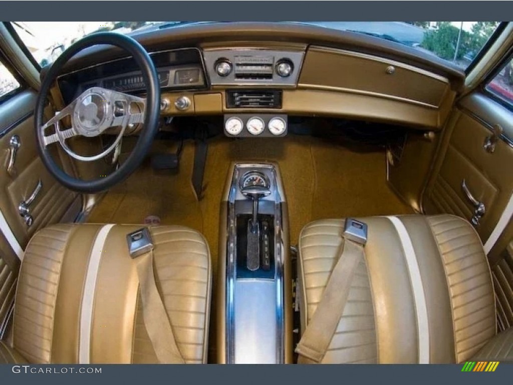 Gold Interior 1967 Pontiac Acadian Canso Sport Deluxe Photo #146544085