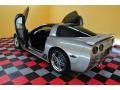 2002 Light Pewter Metallic Chevrolet Corvette Coupe  photo #8