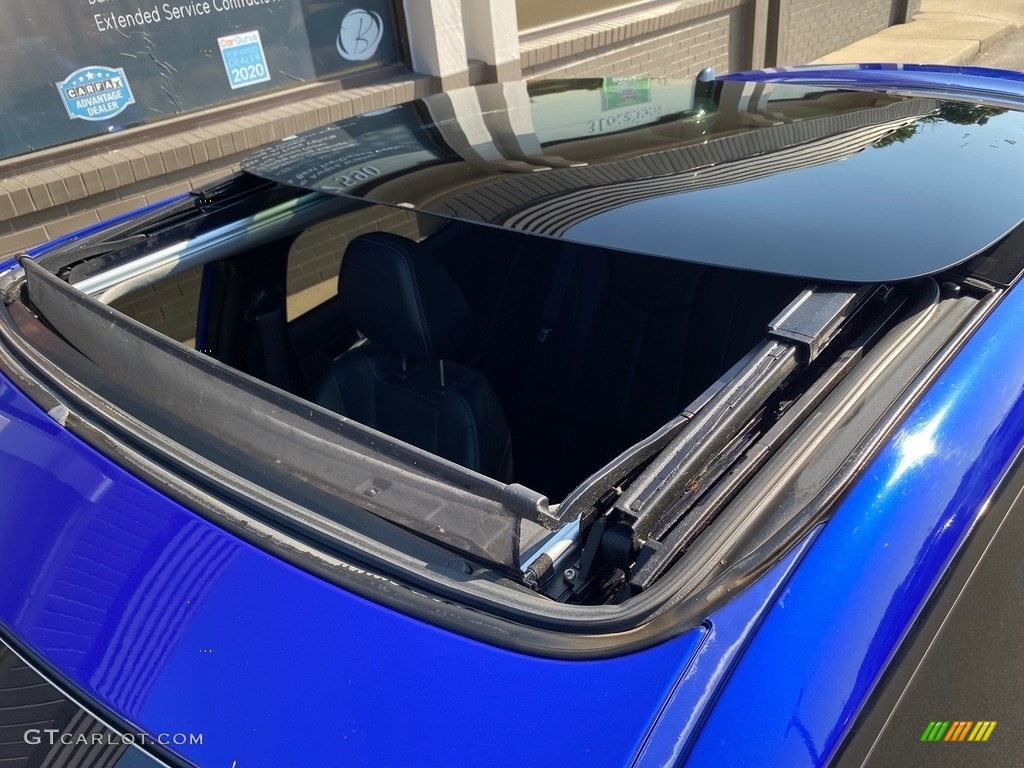 2013 Veloster Turbo - Marathon Blue / Black photo #12