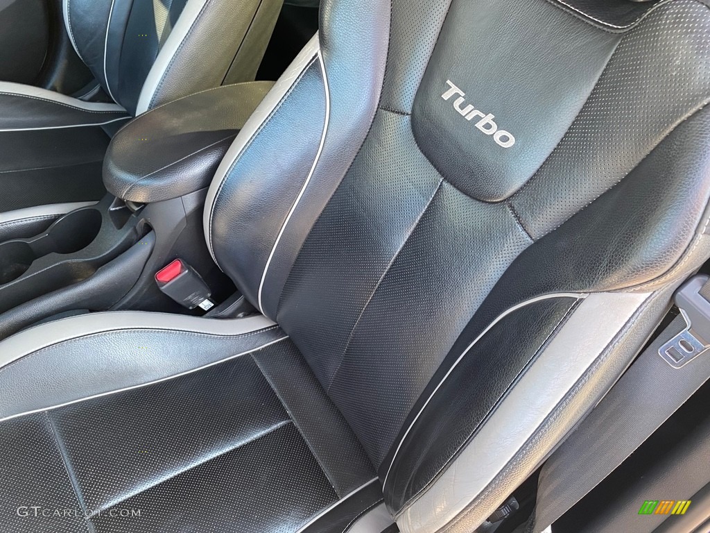 2013 Veloster Turbo - Marathon Blue / Black photo #21