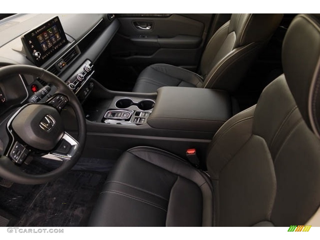 Black Interior 2024 Honda Pilot Elite AWD Photo #146544694