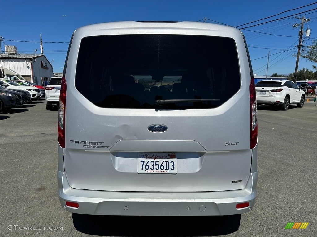 2018 Transit Connect XLT Passenger Wagon - Silver / Charcoal Black photo #5