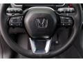 Black 2024 Honda Pilot EX-L Steering Wheel