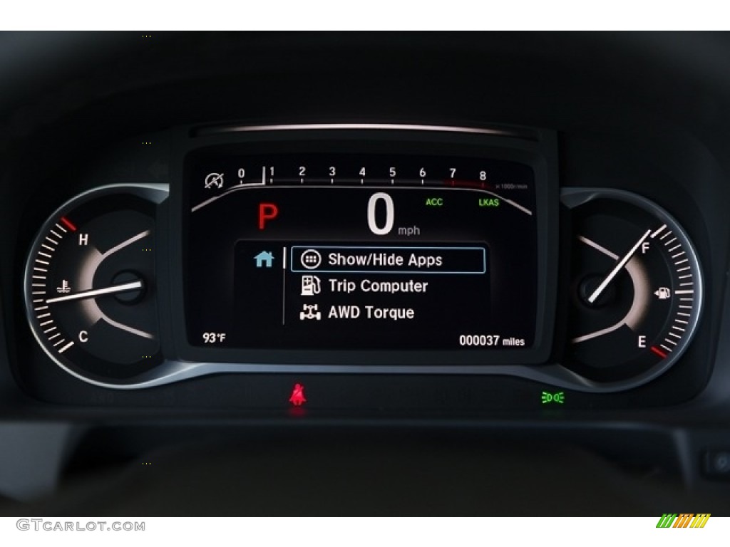 2023 Honda Passport Elite AWD Gauges Photos