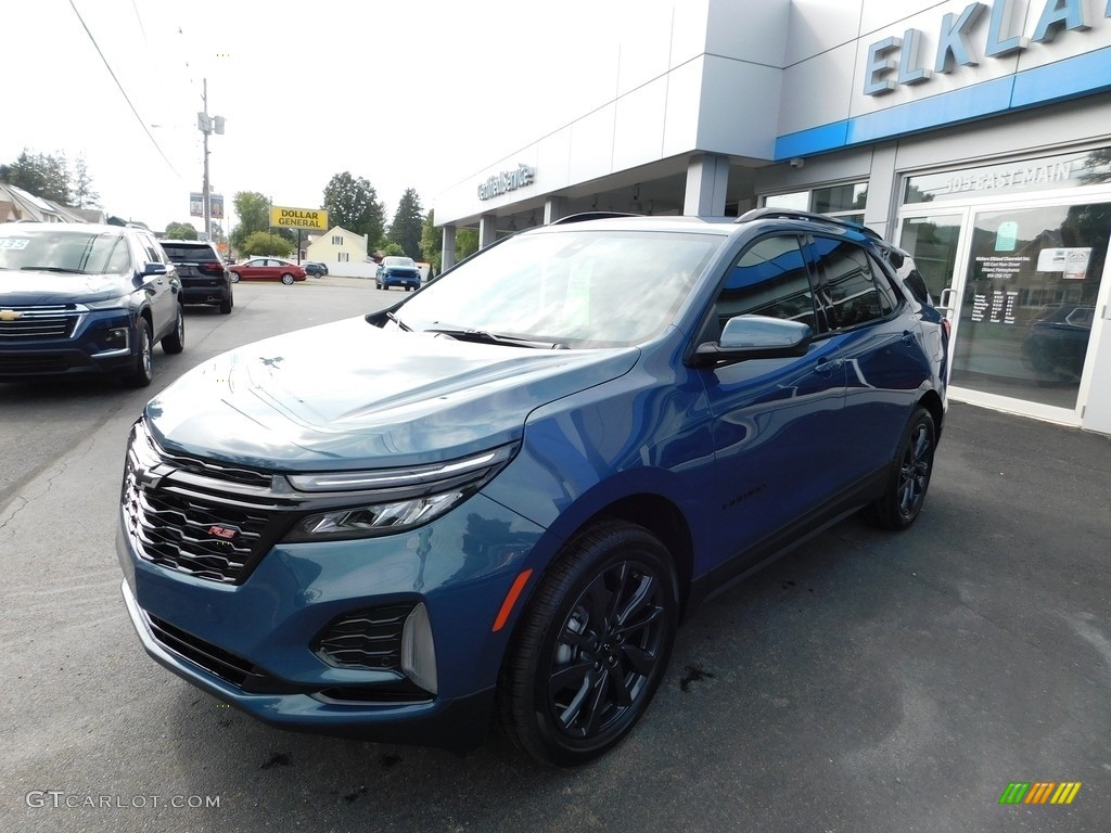 2024 Equinox RS AWD - Lakeshore Blue Metallic / Jet Black photo #2