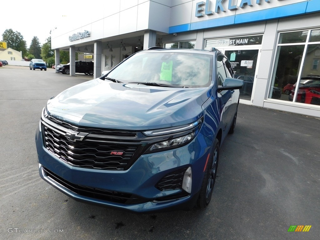 2024 Equinox RS AWD - Lakeshore Blue Metallic / Jet Black photo #3