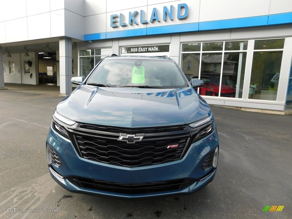 2024 Equinox RS AWD - Lakeshore Blue Metallic / Jet Black photo #4