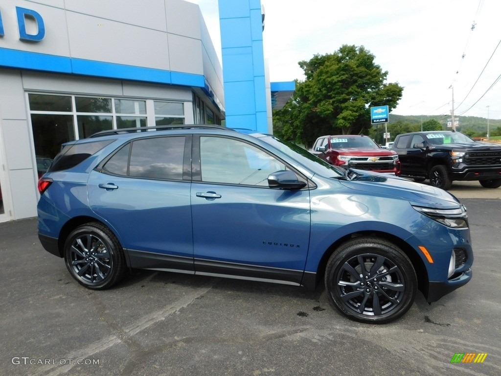 2024 Equinox RS AWD - Lakeshore Blue Metallic / Jet Black photo #7