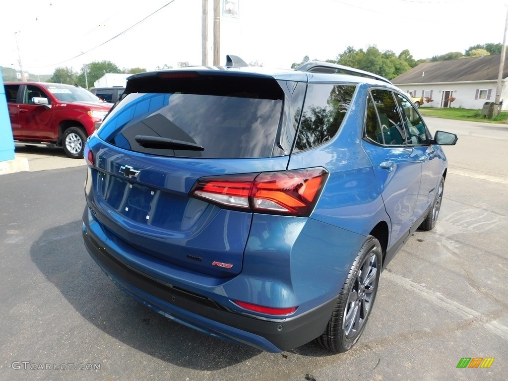 2024 Equinox RS AWD - Lakeshore Blue Metallic / Jet Black photo #10