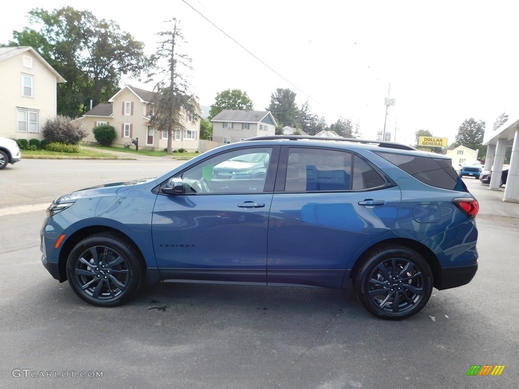 2024 Equinox RS AWD - Lakeshore Blue Metallic / Jet Black photo #13