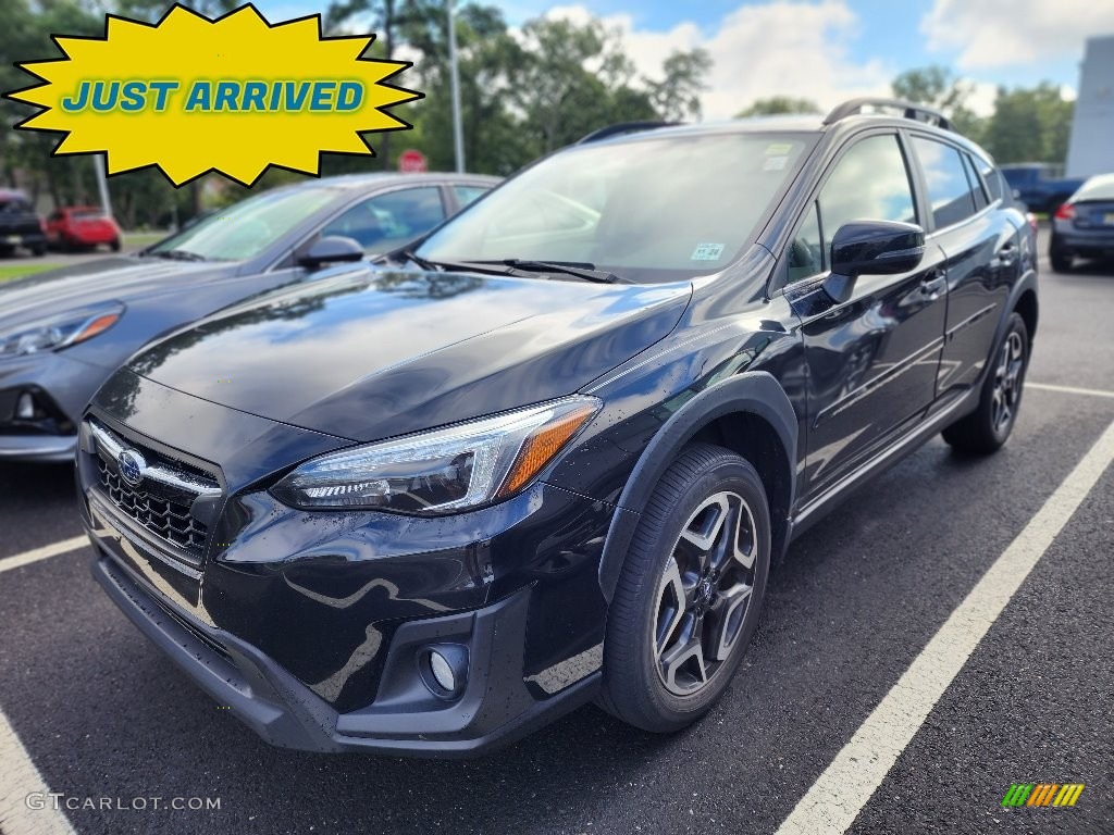 2019 Crosstrek 2.0i Limited - Crystal Black Silica / Black photo #1
