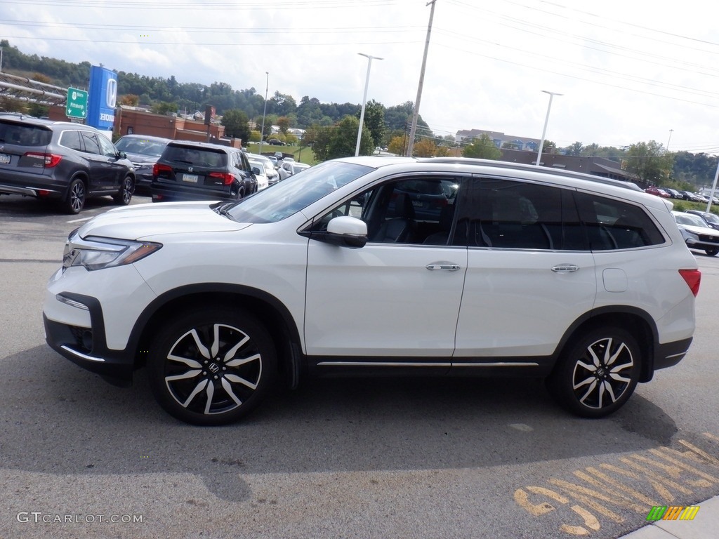 2021 Pilot Elite AWD - Platinum White Pearl / Black photo #20