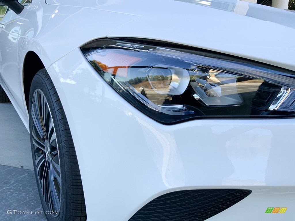 2023 CLA 250 Coupe - Polar White / Macchiato Beige photo #3