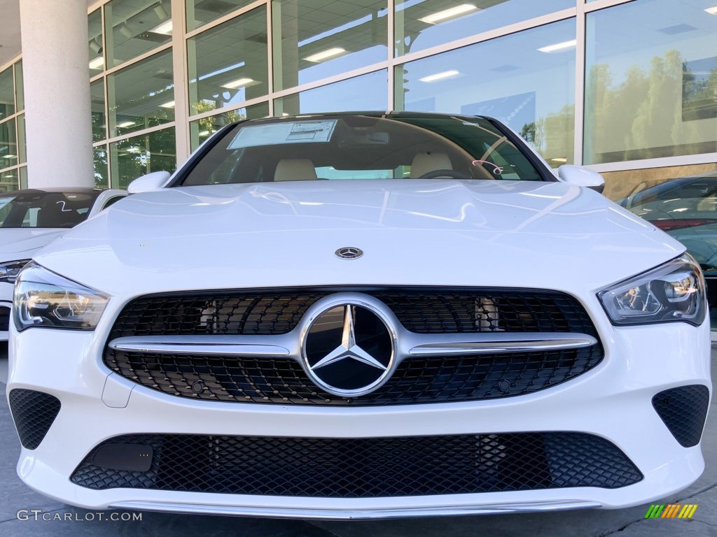 2023 CLA 250 Coupe - Polar White / Macchiato Beige photo #8