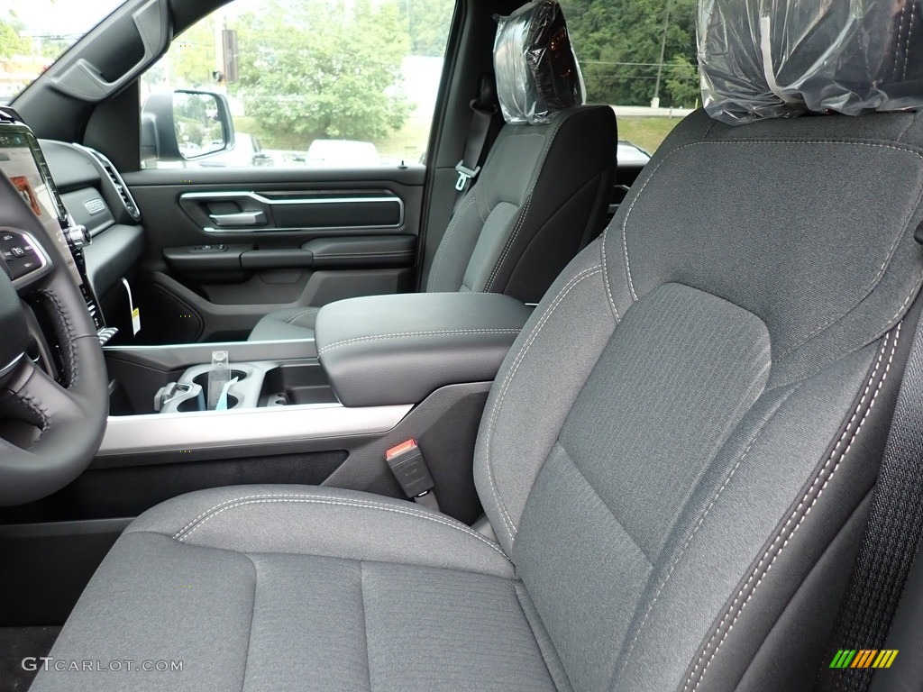 Black Interior 2024 Ram 1500 Big Horn Crew Cab 4x4 Photo #146547676