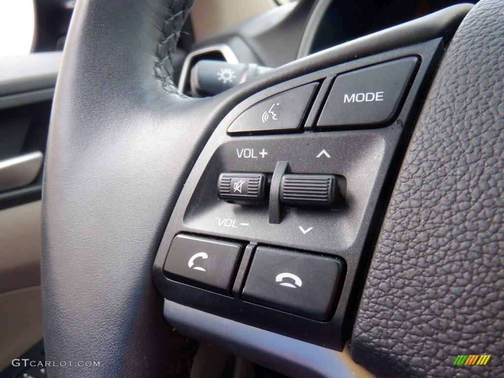 2021 Hyundai Tucson Ulitimate AWD Beige Steering Wheel Photo #146547989