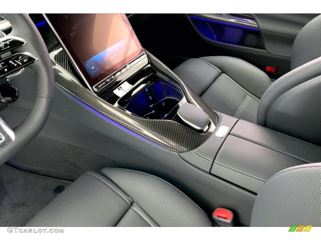 Black Interior 2023 Mercedes-Benz SL AMG 43 Roadster Photo #146548212