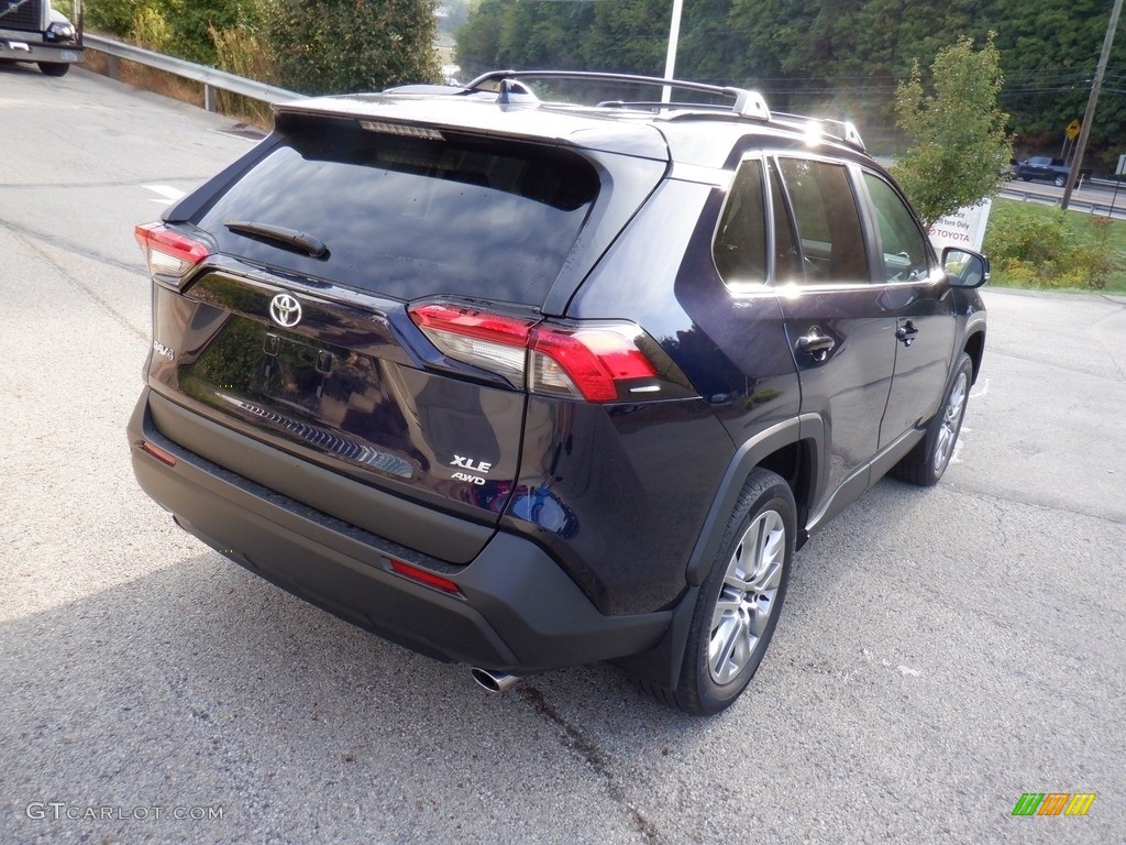 2023 RAV4 XLE Premium AWD - Blueprint / Black photo #20