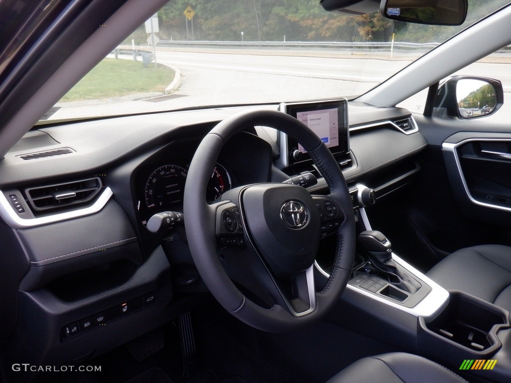 2023 RAV4 XLE Premium AWD - Blueprint / Black photo #23