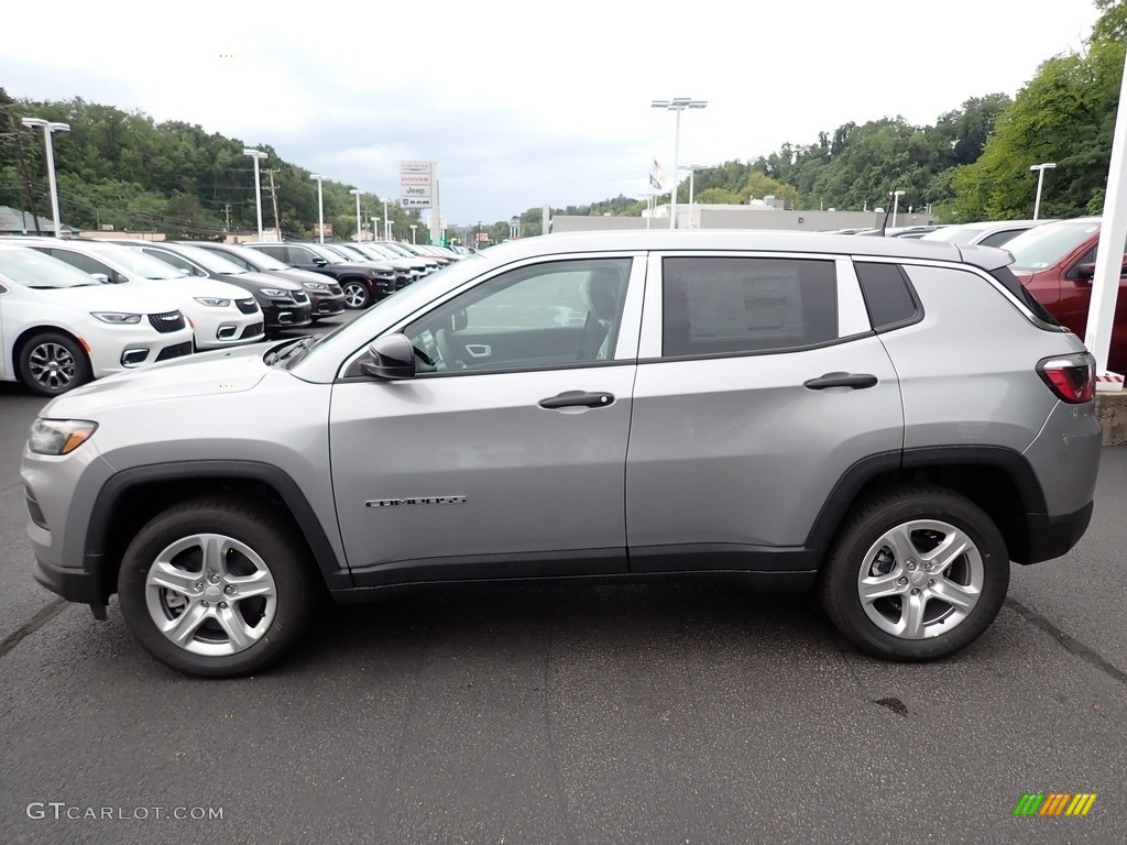2023 Compass Sport 4x4 - Billet Silver Metallic / Black photo #2