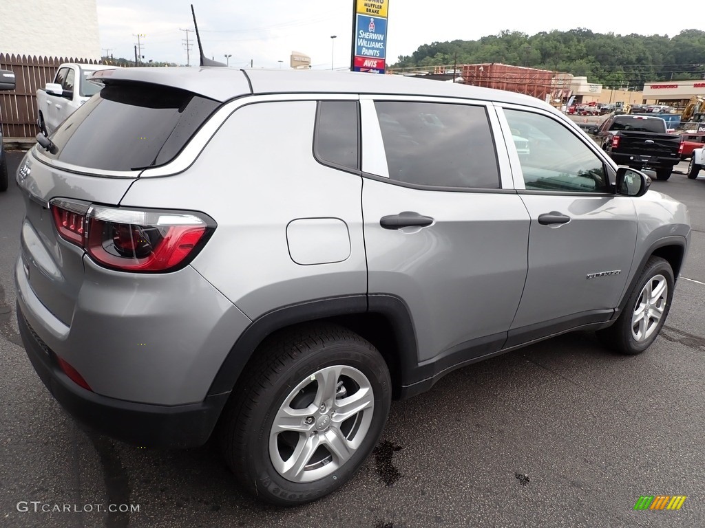 2023 Compass Sport 4x4 - Billet Silver Metallic / Black photo #6