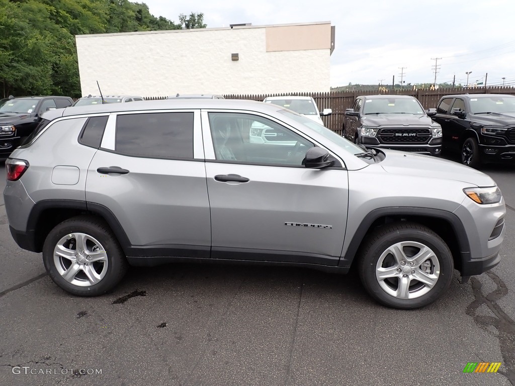 2023 Compass Sport 4x4 - Billet Silver Metallic / Black photo #7