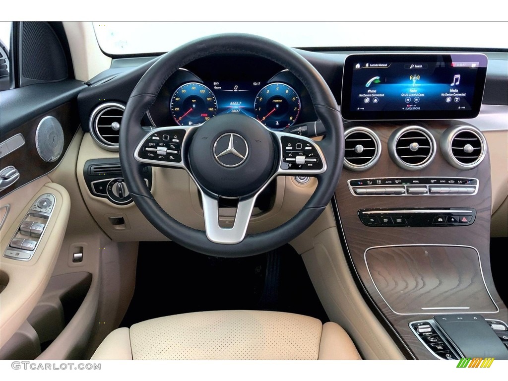 2020 GLC 300 4Matic - Black / Silk Beige photo #4