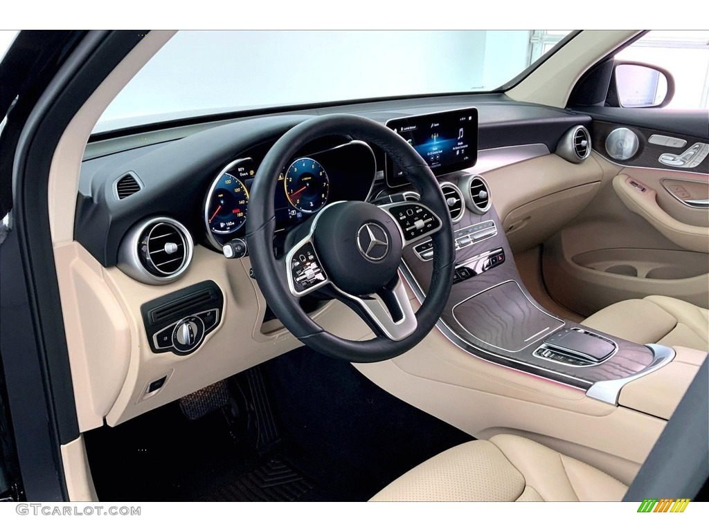 Silk Beige Interior 2020 Mercedes-Benz GLC 300 4Matic Photo #146548884