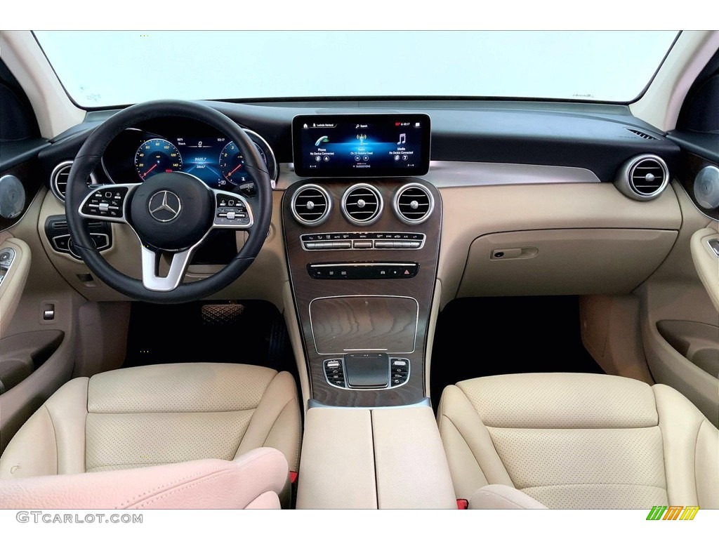 2020 Mercedes-Benz GLC 300 4Matic Silk Beige Dashboard Photo #146548902