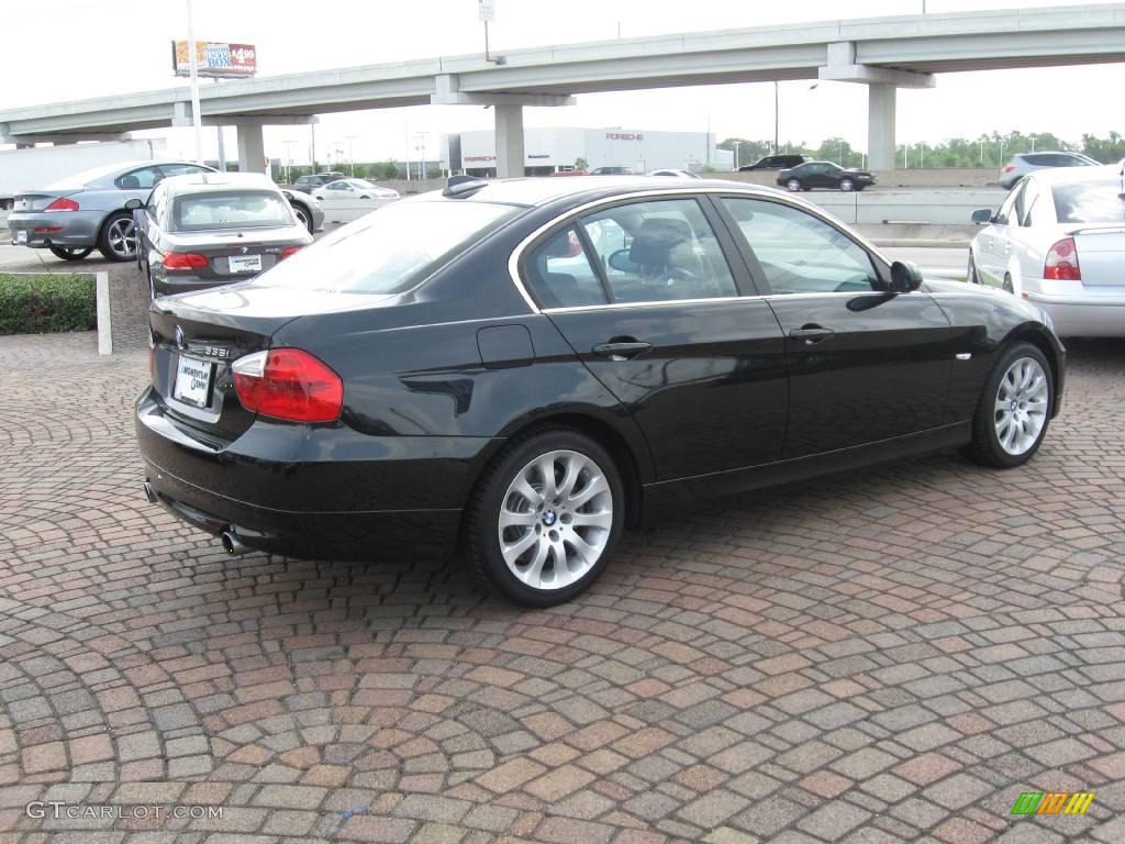 2008 3 Series 335i Sedan - Jet Black / Black photo #11