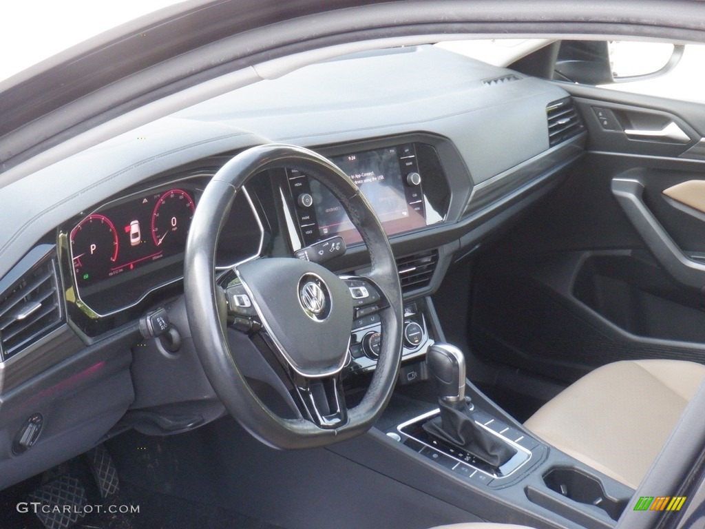 2019 Jetta SEL - Black / Dark Beige photo #20