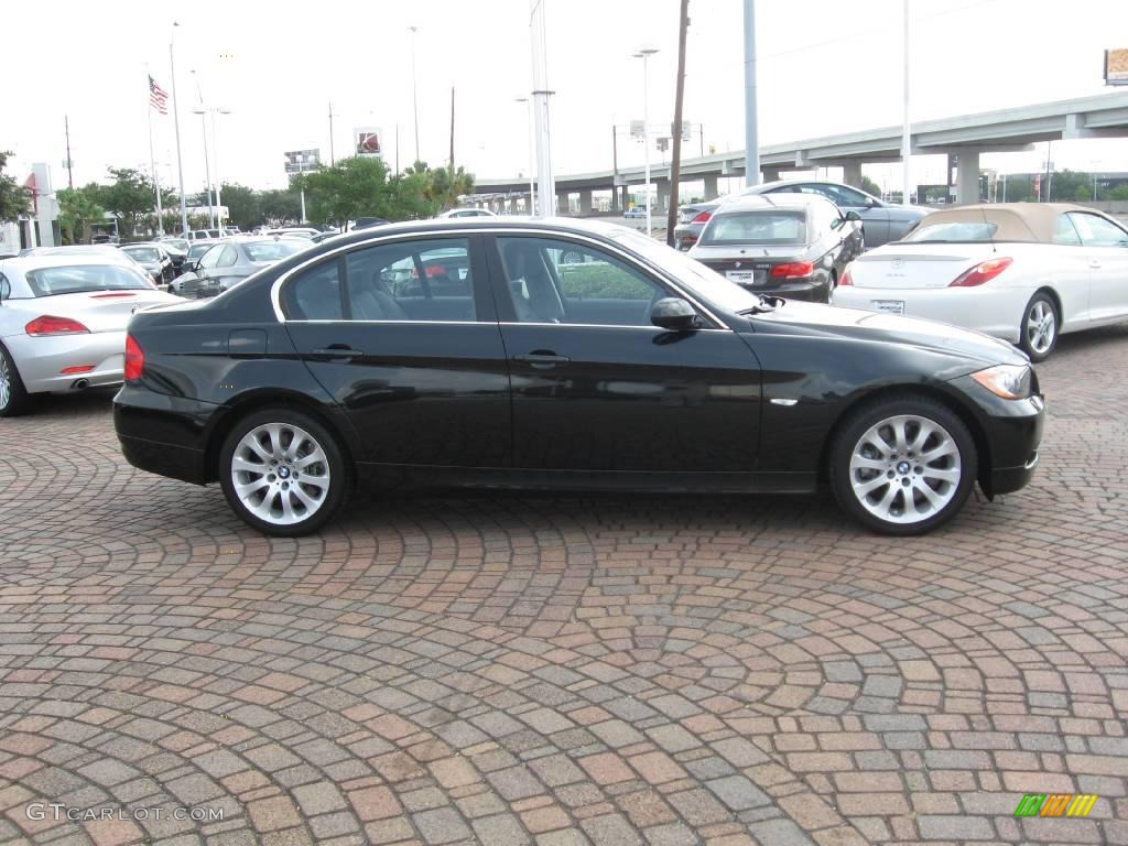 2008 3 Series 335i Sedan - Jet Black / Black photo #12