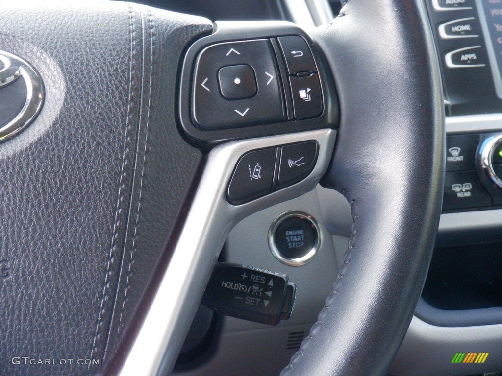 2019 Highlander XLE AWD - Blizzard Pearl White / Ash photo #11