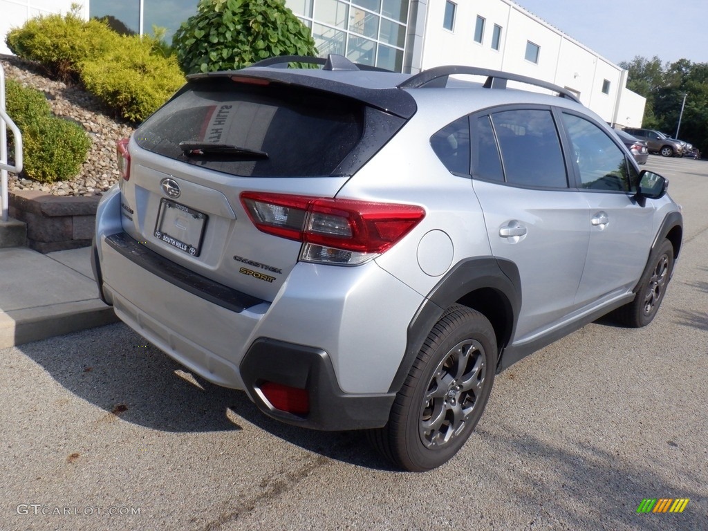 2023 Crosstrek Sport - Ice Silver Metallic / Black photo #20