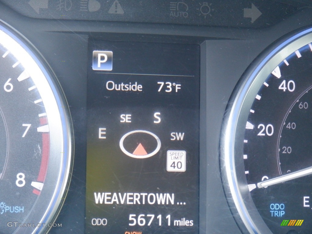 2019 Highlander XLE AWD - Blizzard Pearl White / Ash photo #36