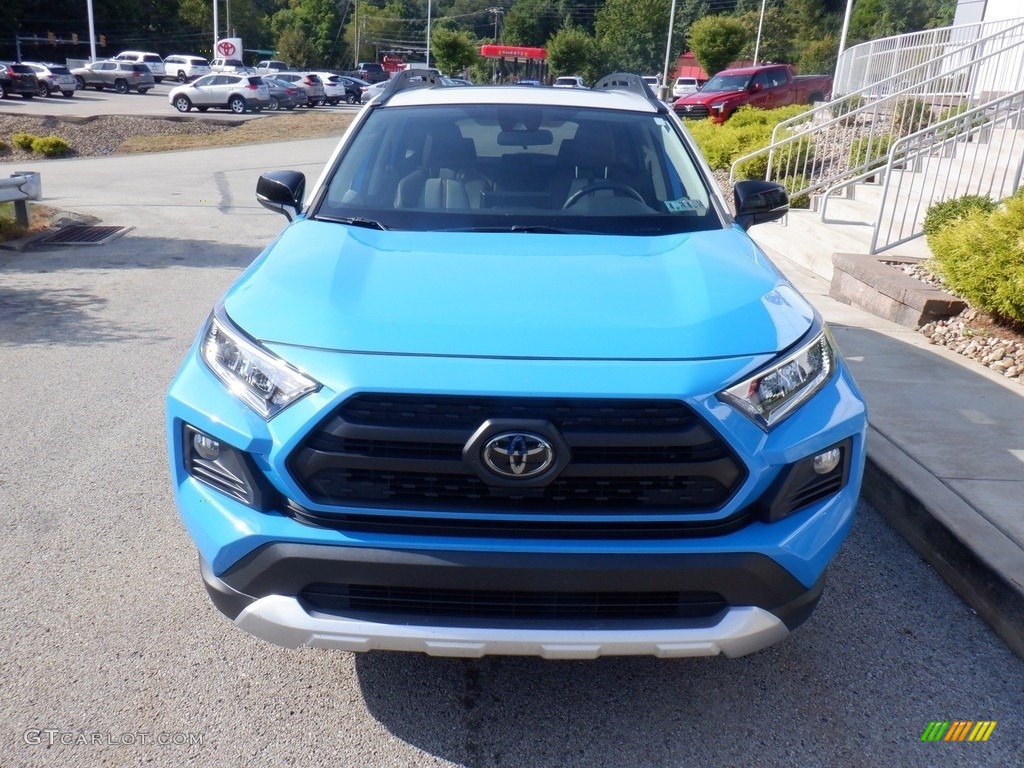 2019 RAV4 Adventure AWD - Blue Flame / Light Gray photo #13