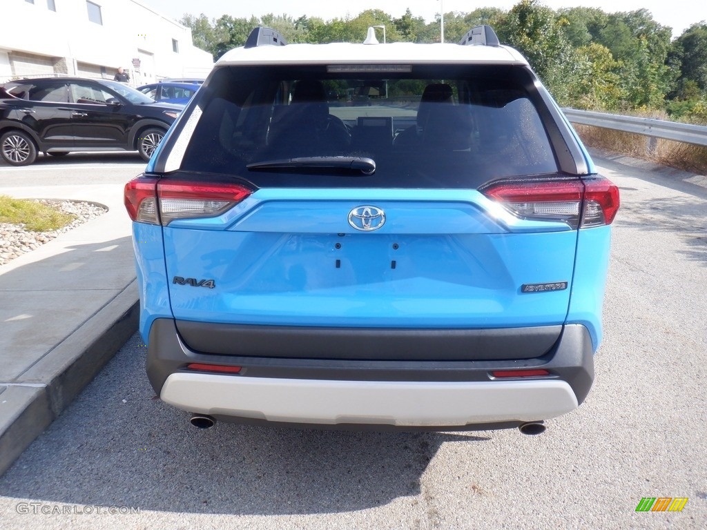 2019 RAV4 Adventure AWD - Blue Flame / Light Gray photo #15
