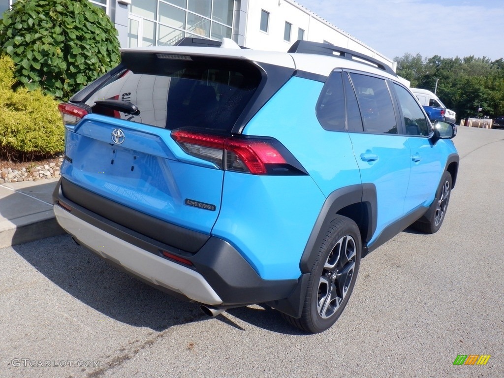 2019 RAV4 Adventure AWD - Blue Flame / Light Gray photo #16