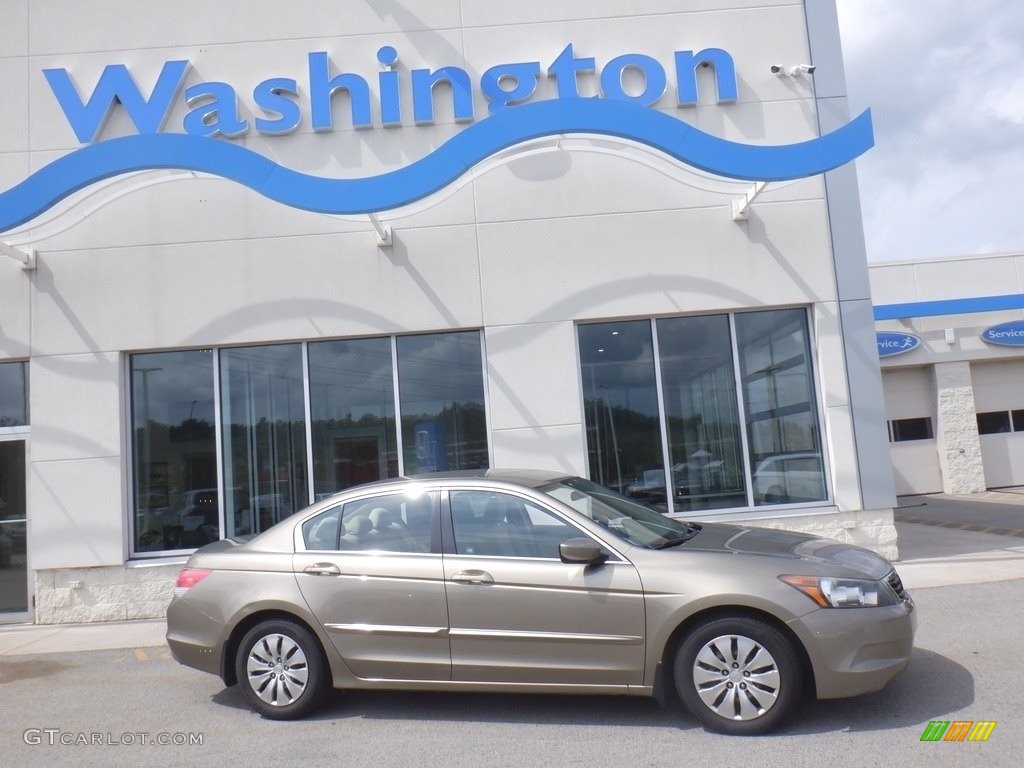 2009 Accord LX Sedan - Bold Beige Metallic / Ivory photo #2