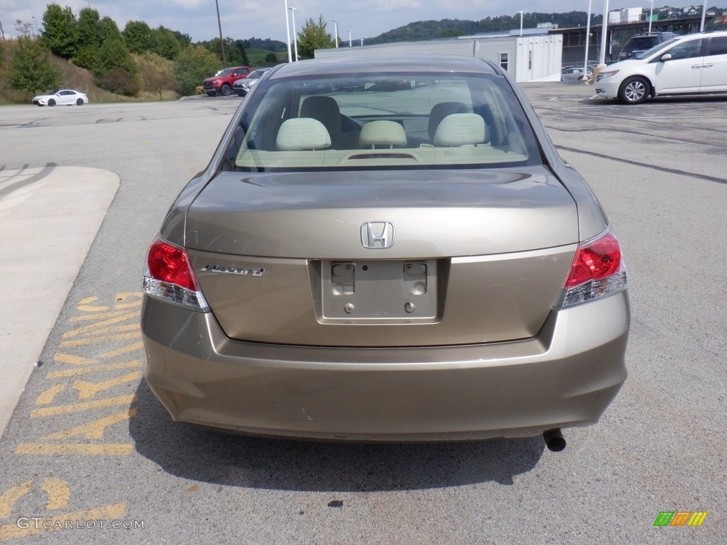 2009 Accord LX Sedan - Bold Beige Metallic / Ivory photo #9