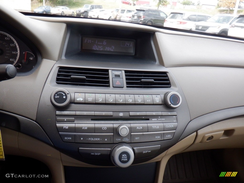 2009 Accord LX Sedan - Bold Beige Metallic / Ivory photo #17