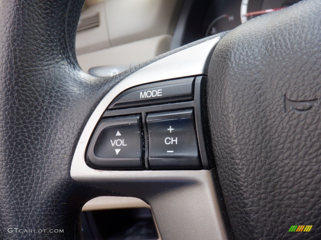 2009 Accord LX Sedan - Bold Beige Metallic / Ivory photo #22