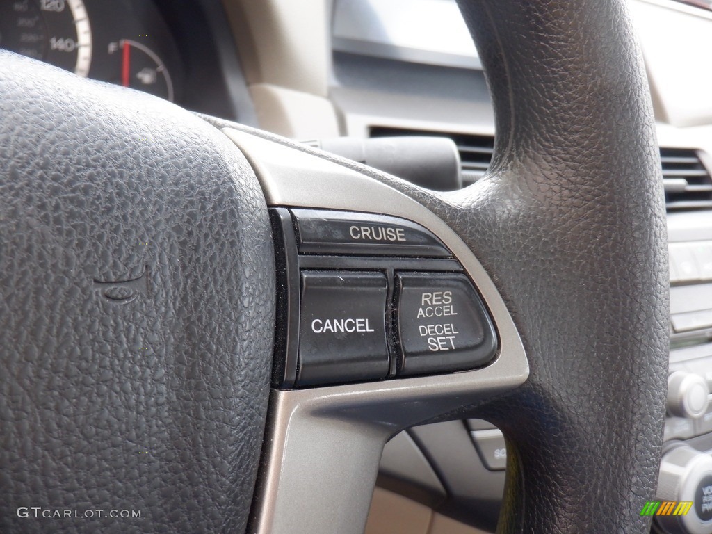 2009 Accord LX Sedan - Bold Beige Metallic / Ivory photo #23